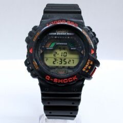 動作品 CASIO G-SHOCK DW-6000GJ-1 デジタル腕時計 1/1000秒クロノグラフ ブラック 24年2月電池交換 札幌市 清田区 平岡の画像