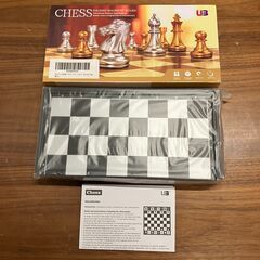 マグネットチェス（盤サイズ：25×25×2cm）未使用品の画像