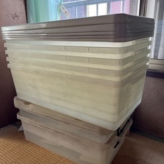 【無料】プラスティック収納ケース
