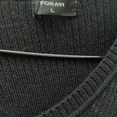 FORAVI　ニットVネック　Ｌサイズの画像
