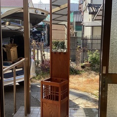 傘立て　ミラー　コート掛け　値引き、常識の範囲で歓迎します。