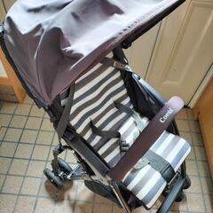 【美品】Combi B型ベビーカー Acbee JM ライングレー