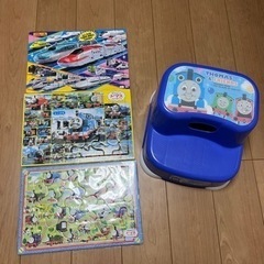 トーマス踏み台＆パズル３種