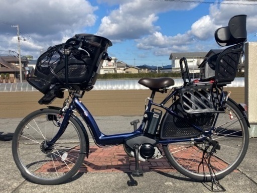 大阪府 子供乗せ ブリヂストン 電動アシスト自転車 チャイルドシート付き