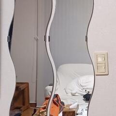 IKEA イケア ミラー KRABB 旧型  2セット