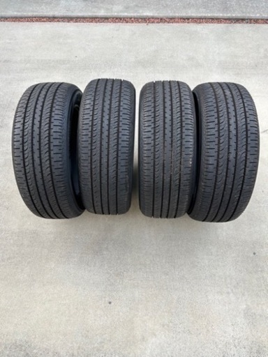 ヨコハマ夏用タイヤ ジオランダーSUV 225/55/R18 デリカd5 新車外し