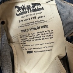 リーバイス デニムの画像