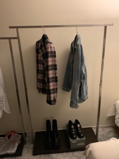 定価7万　ステンレスハンガーラック　×2