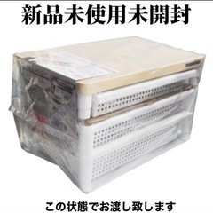 《新品未使用》ウッドテーブル　ワゴン　引き出し付き　キャスター付きの画像