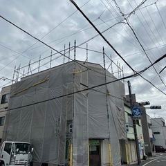 仮設足場工事の画像