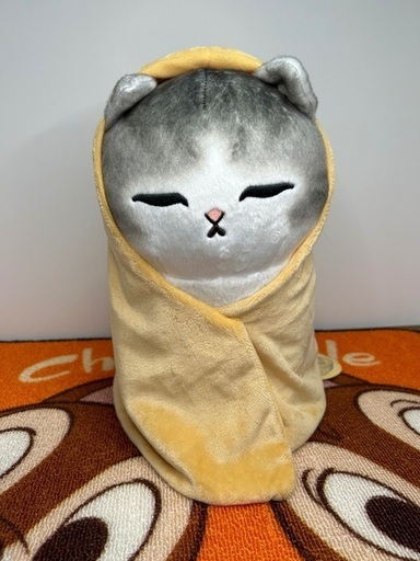 購入者決定！！！新品mofusand もふさんど　包まれにゃんこBIGぬいぐるみ