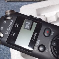 TASCAM DR-05 リニアPCMレコーダーの画像