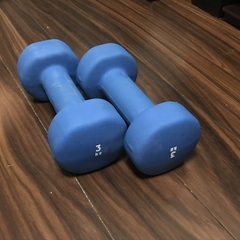 3キロダンベル2個セットを無料でお譲り致しますの画像