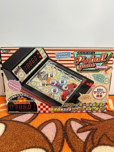 購入者決定‍♀️新品未開封卓上ピンボールゲーム　ブラック