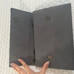 美品⭐︎パーティー用クラッチバッグ　チェーン付きの画像