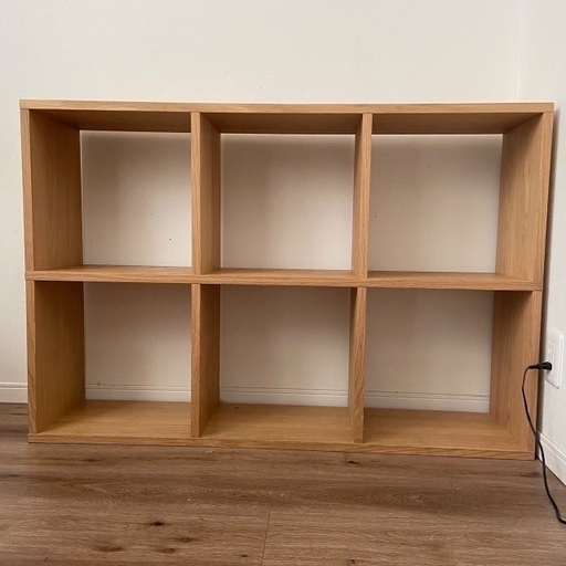 美品　無印良品　スタッキングシェルフ　収納