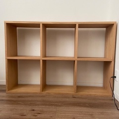 美品　無印良品　スタッキングシェルフ　収納