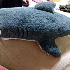 （受け渡し決定）サメ　ぬいぐるみ