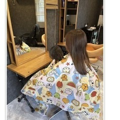 キッズスペース保育士完備美容室