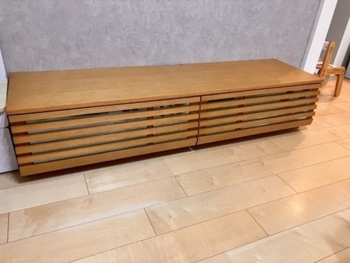 イエコ　テレビボード170センチ　木製　美品