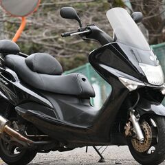 YAMAHA*マジェスティ125FI*最終型*社外マフラー*リア...