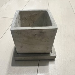 DULTON等購入 鉢植え 3個セット プランター 植木鉢 観葉植物 直径8-9cm 3号サイズの画像