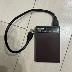 I-O DATA USB 3.0/2.0対応ポータブルハードディスク 500GB  「超高速カクうす」 HDPC-UTシリーズの画像