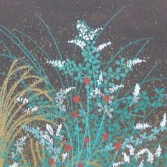 23万円ほどした石踊達哉のオリジナルリトグラフ「秋の響」講談社、額装