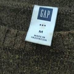 GAP　メンズセーター　サイズＭ（Ｌ相当）　茶の画像