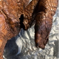 【2月末処分】ワニの置物の画像