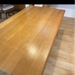 【大幅値下げ】飛騨産業ダイニングテーブルの画像