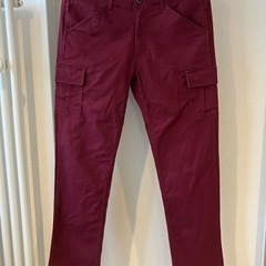 ★廃棄済★作業用パンツ ワインレッド 85cm