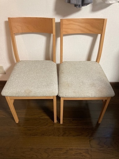 ダイニングチェア 二脚 (SYAKA) 阿波座の椅子《ダイニングチェア》の