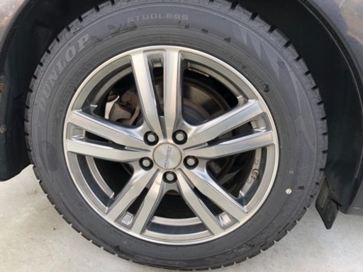 スタッドレスタイヤ4本セット　ダンロップWINTERMAX 195/60R16 ホイール付き