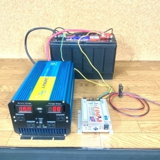 サブバッテリーシステム 走行充電システム フルセット 車中泊 キャンプ キャラバン ハイエース アトレー エブリイ