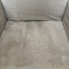 0円　ダイニングチェア ベロア調　1脚の画像