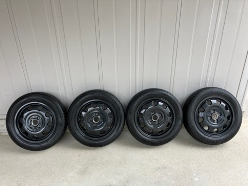 【美品】スズキスペーシアギア　純正アルミホイール＋タイヤ4本セット