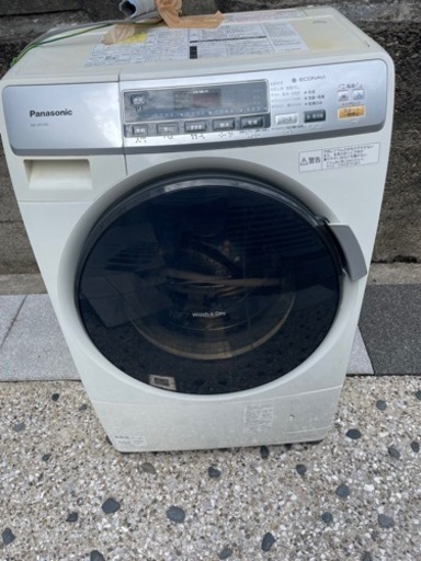 【定価10万】Panasonicドラム式洗濯乾燥機(6.0kg) 左開き プチドラム エコナビ搭載