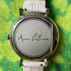 Anne Coguineアンコキーヌ ホワイト正規品　くるくる時計。の画像