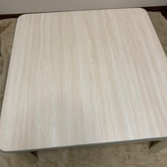 ニトリ★コタツ敷布団★ロングファー★正方形の画像