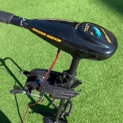 【商談中】ミンコタ ハンドコン エレキ ENDURA 36 lbs ＋バッテリー ＋スタンド エンデューラ MINN KOTA 船外機 ハンドエレキ 入鹿池 ワカサギ ブラックバスの画像