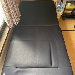 折りたたみソファーベッド（ブラック）