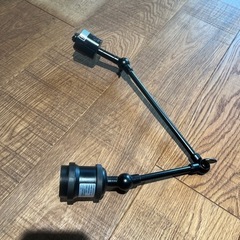 STGGTS 真っ黒 ライティングレールライト ダクトレールライト アーム 角度調節可 レトロ 照明器具 E26 LED対応 調光対応　ジャンクの画像