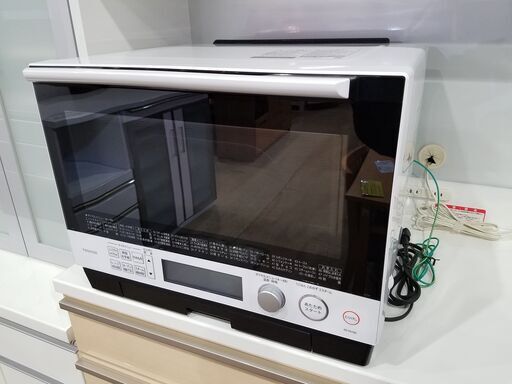 ✨安心の動作保証付✨TOSHIBA 2021年製 ER-VD100（W) オーブンレンジ 【愛市IFC034620-104】