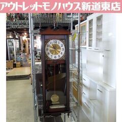 シチズン振り子時計掛時計柱時計クオーツ 振り子時計 4MJ743