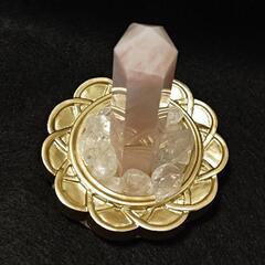 【新品】浄化セット  (ローズクォーツポイント) ④の画像