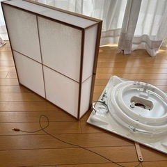 和風照明&スリッパラック&ウエストシェイプ無料で差し上げます！の画像