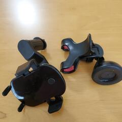車載スマホホルダー2個セット　エアコン、吸盤タイプ