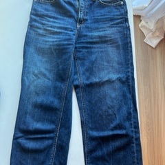 CLANE クロップド　デニム　25インチの画像