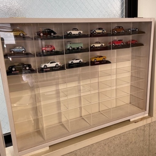 ミニカー　セット　展示ケース付き